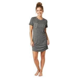 Juicy Couture Heather‎ Grey Rhinestone Logo Nightgown SKUW526